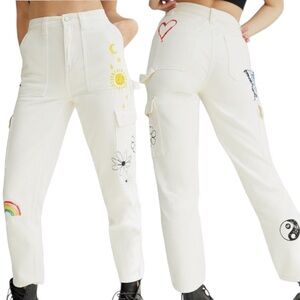 PacSun Sketchbook Cargo Skate Pants